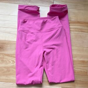 Kids Ice Skating Pink Leggings